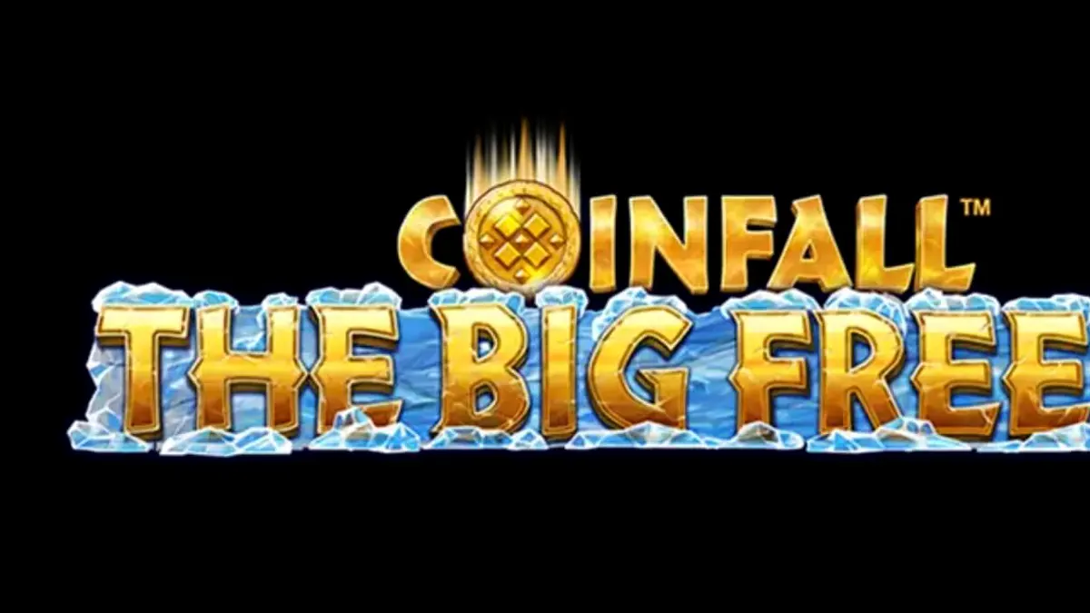 Cenário gelado e pré-histórico do slot Coinfall: The Big Freeze